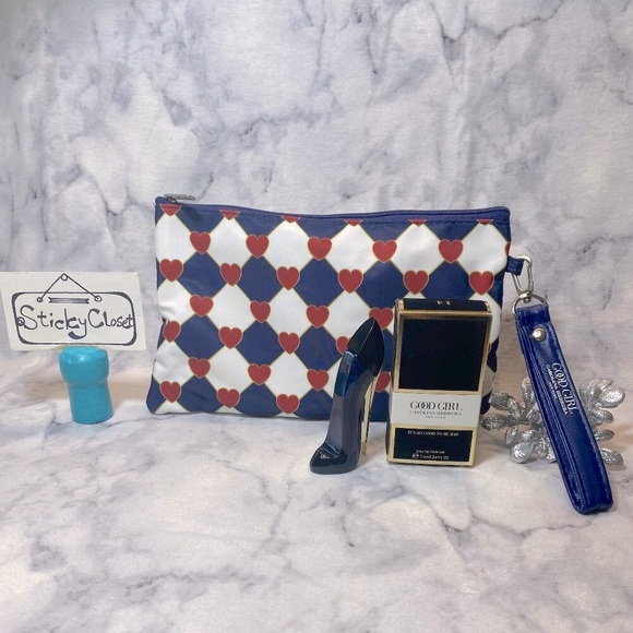 Carolina Herrera Other - Carolina Herrera Good Girl Set-EDP Vanilla-Pouch&Mini 7ml,0.24oz-2pc-BOXED-NEW